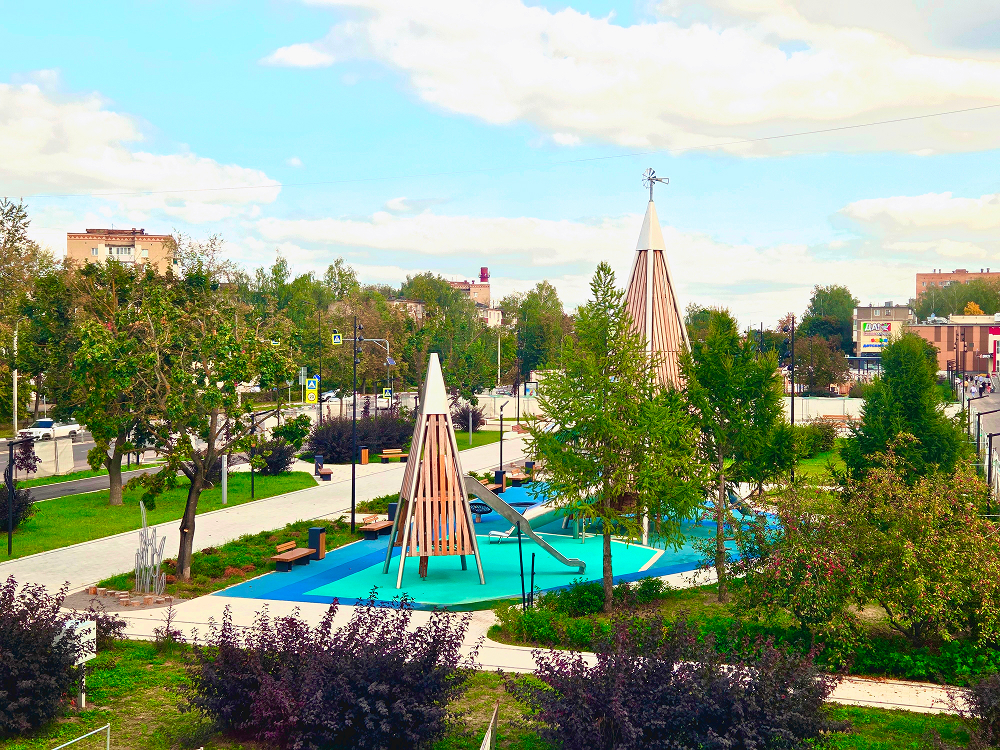 Сквер «60 лет Победы», г.Егорьевск