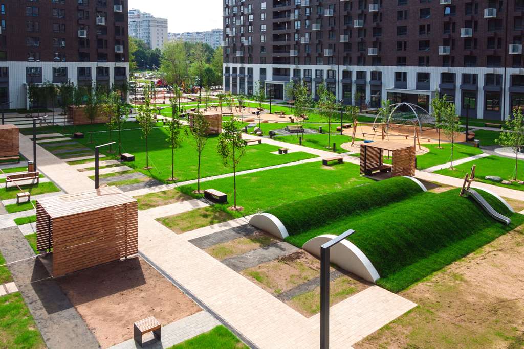 Парк в жилом комплексе Группы ПИК - фото 4
